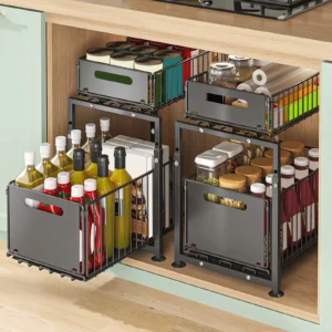 Under-Sink Pull-Out Rack