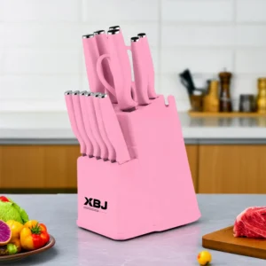 15-Piece Stainless Knife Set
