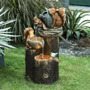 Solar Animal Garden Statue